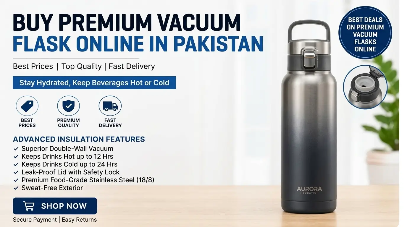 Vacuum Flask Price Pakistan | Best Hot & Cold Bottles