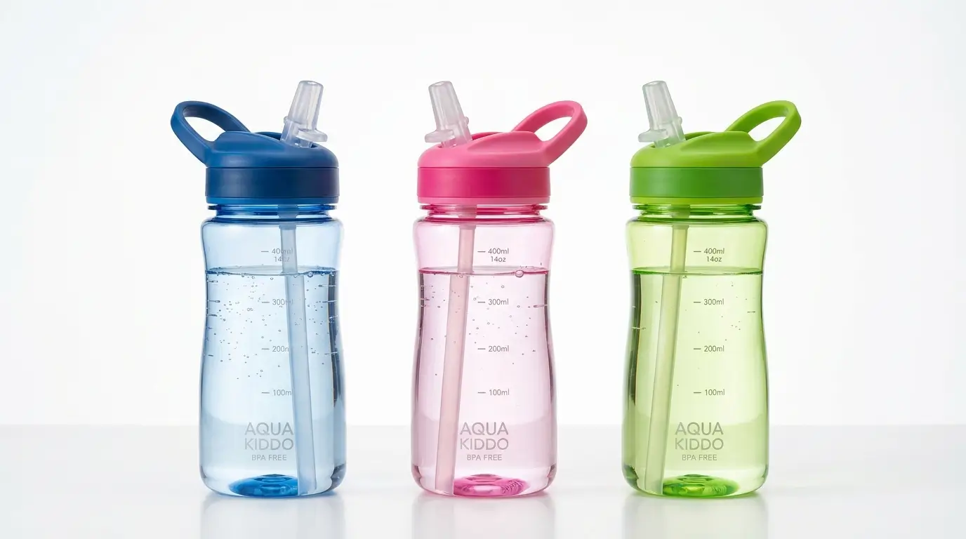 Water Bottle with Straw Kids Pakistan | Safe & Leak-Proof