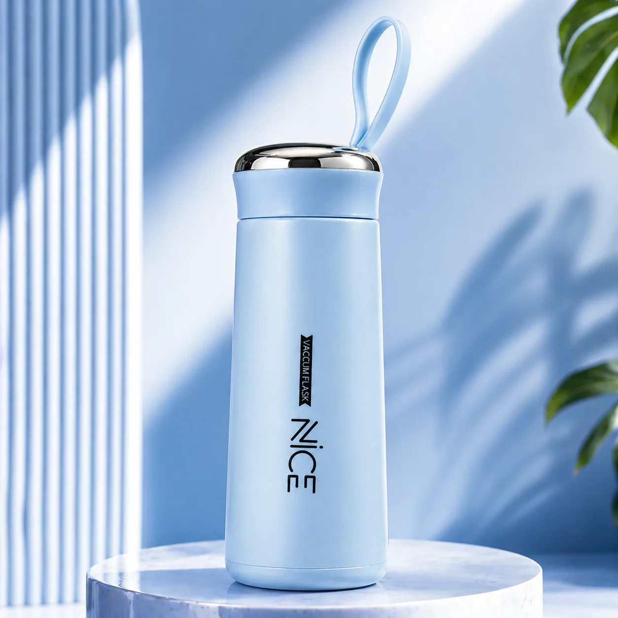 Blue 400ml Insulated Water Bottle – BPA-Free and Compact