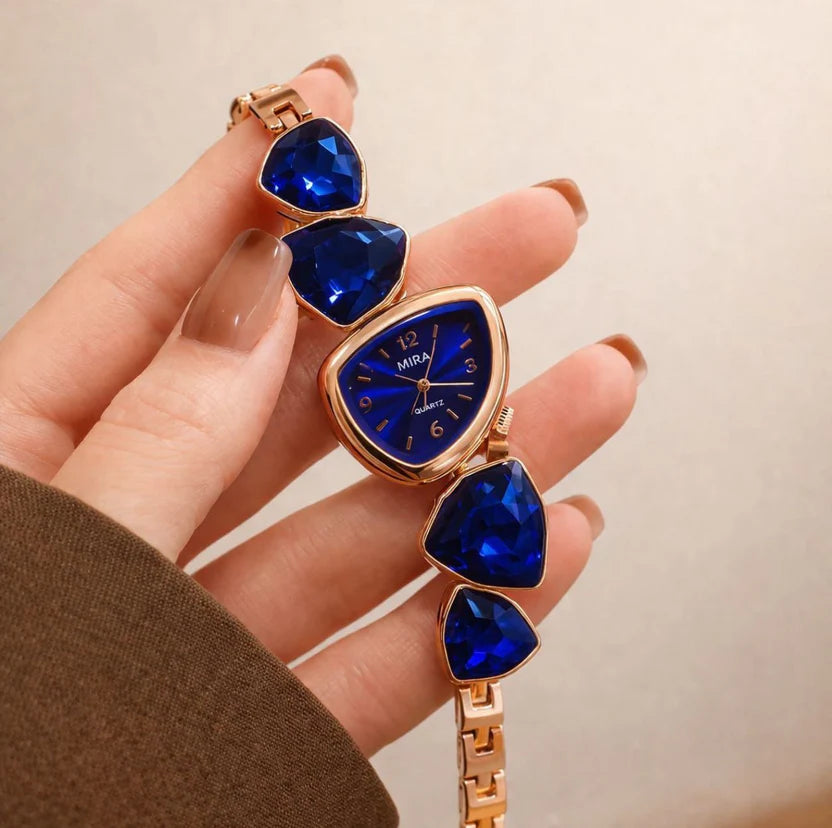 Crystal Bracelet Watch