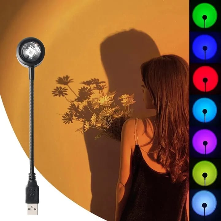  RGB Sunset Lamp