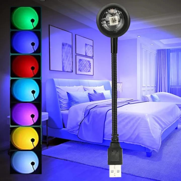  RGB Sunset Lamp