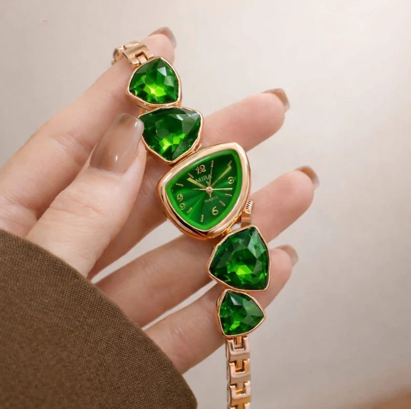 Crystal Bracelet Watch