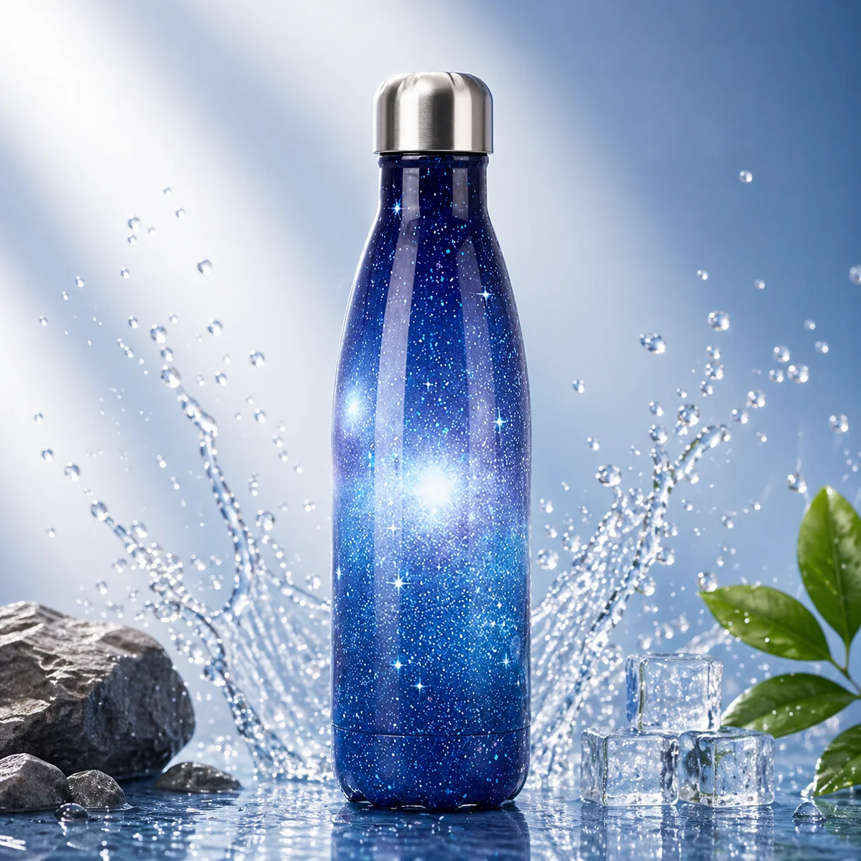 galaxy insulated steel bottle thermal water bottle leakproof stainless steel bottle