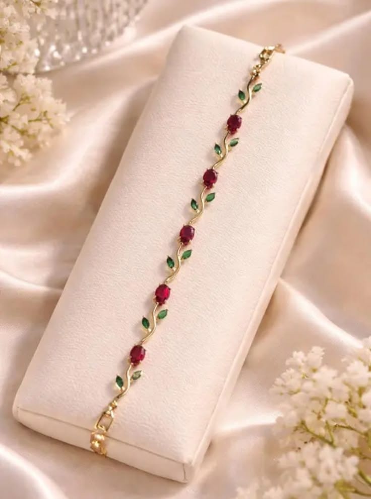 A Pair of Tulip Bracelet