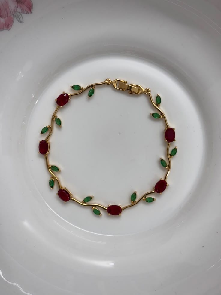 A Pair of Tulip Bracelet
