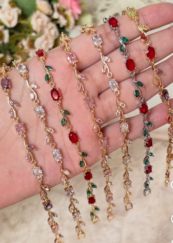 A Pair of Tulip Bracelet
