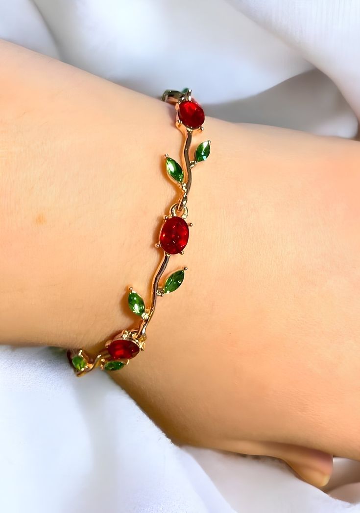 A Pair of Tulip Bracelet
