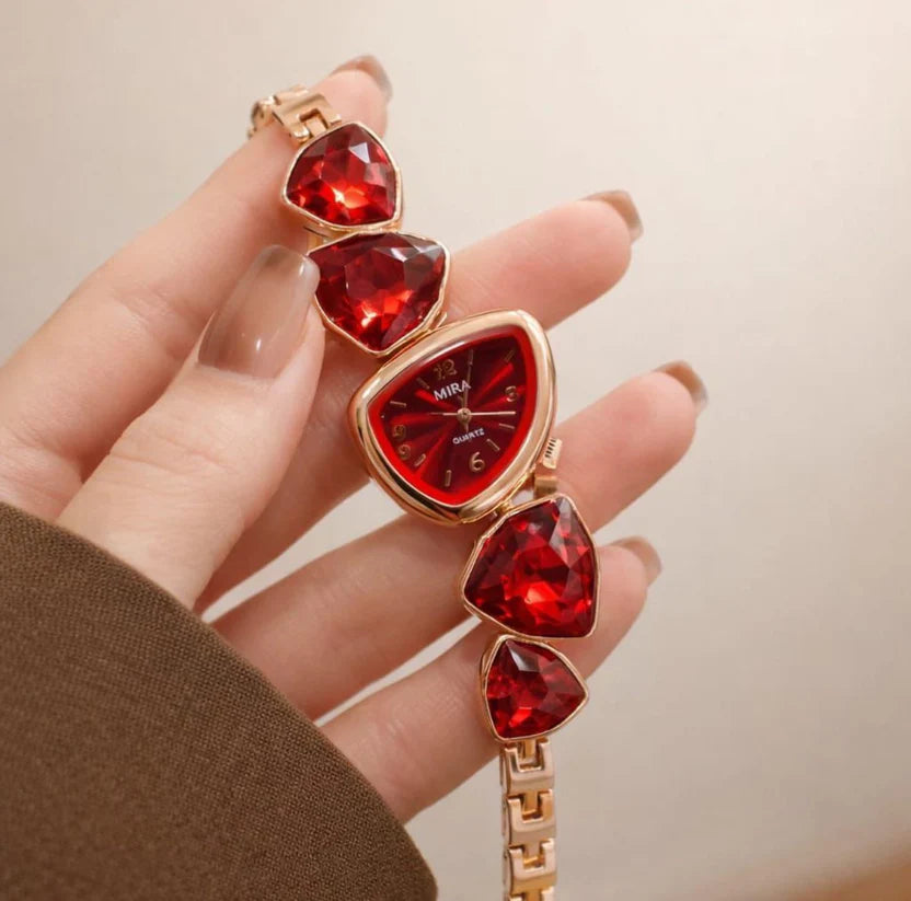 Crystal Bracelet Watch