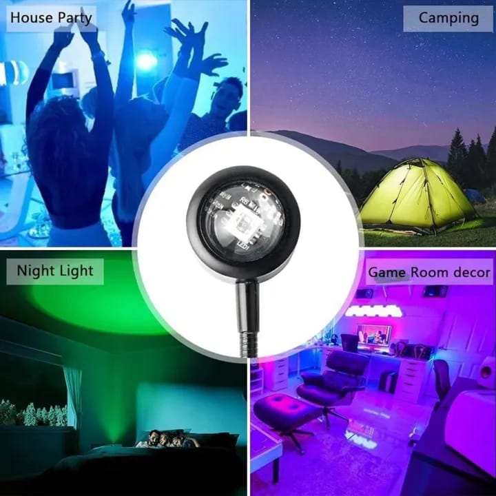  RGB Sunset Lamp