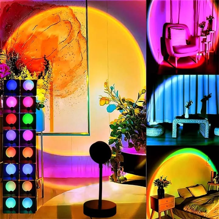  RGB Sunset Lamp
